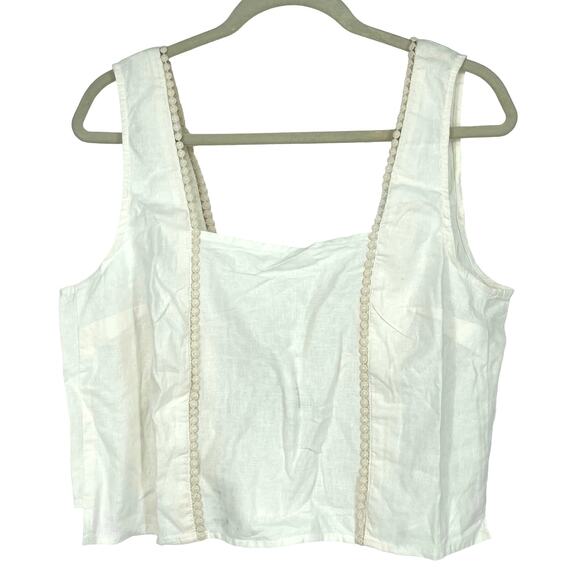 Marine Layer Stella Tank White XL NWT - Picture 1 of 10